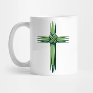 Palm Sunday Leaves Church Christian Easter Cross Christian Mug